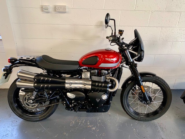 Triumph Street Scrambler 900cc 2018 Jason Griffiths